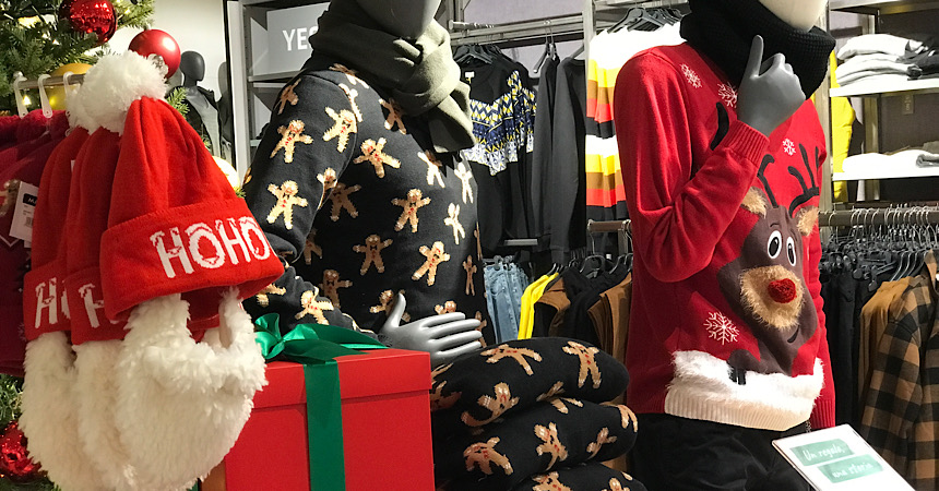 Maglioni natalizi per mamma, papà e bimbi